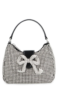 Diamante Crescent Bow Handbag